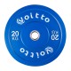 Набор цветных бамперных дисков Voitto 20 кг (2 шт) - d51