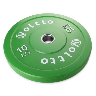 Набор цветных бамперных дисков Voitto 10 кг (4 шт) - d51