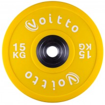 Диск бамперный Voitto CPU 15 кг, цветной (d51)